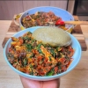 Ẹ̀bà with soup - Image 3