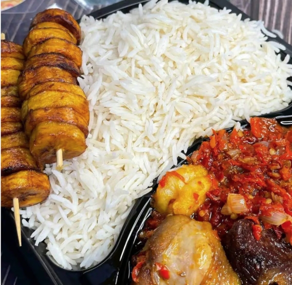 White Rice and Stew